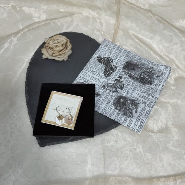 빈티지 lonna&lilly 쉘 귀걸이