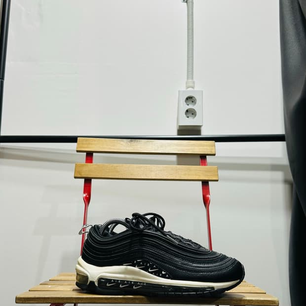 245) 나이키 운동화 여성 여자 신발 에어맥스 97 블랙