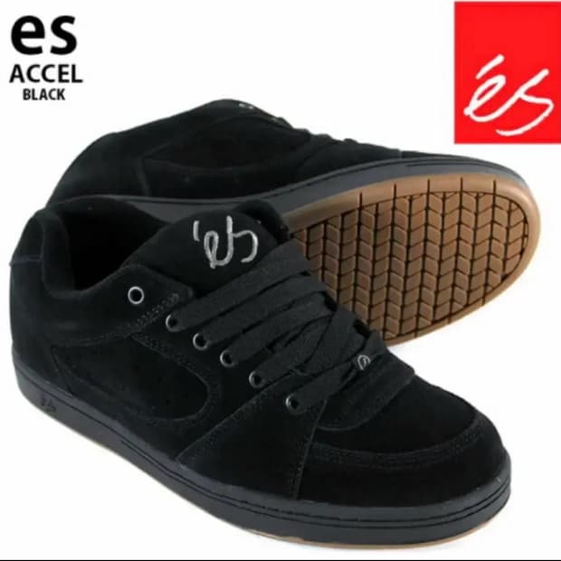 Es 악셀 보드화 블랙 285