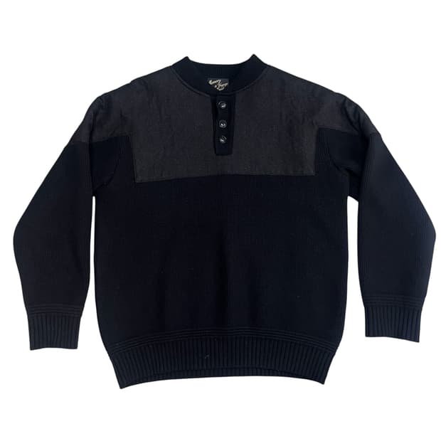 커스텀 멜로우 모 라운드 스웨터