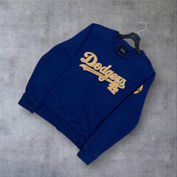 MLB LA다저스 스펠아웃 네이비 맨투맨