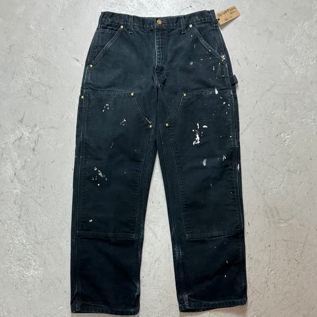 OG USA Made 칼하트 B01 더블니 팬츠 칼하트 썩블니