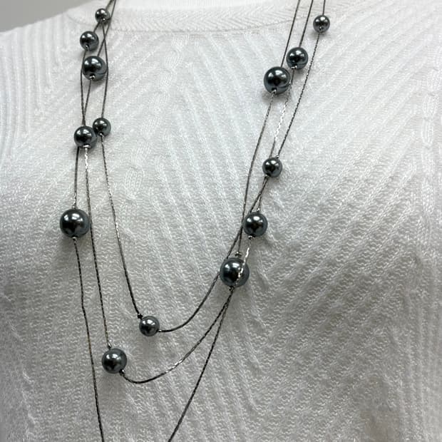 빈티지 레이어드 목걸이