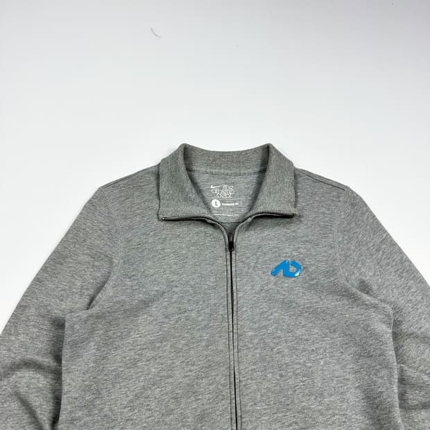 나이키 스우시 그레이 코튼 트랙탑 져지 (L 여성추천)