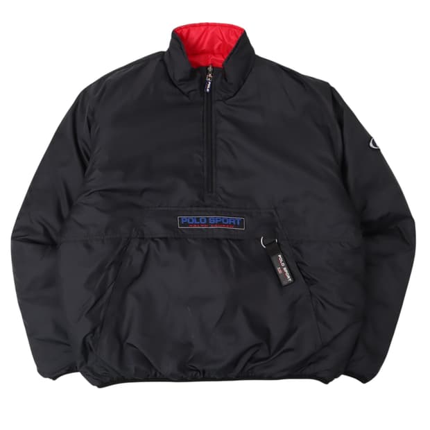 폴로 스포츠 리버시블 패딩 아노락 자켓