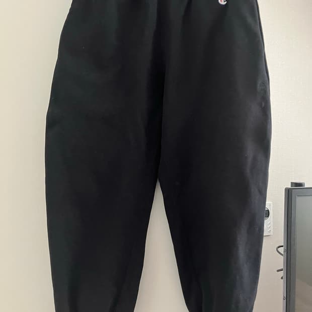 챔피온 헤비웨이트 기모 조거 s사이즈 블랙 