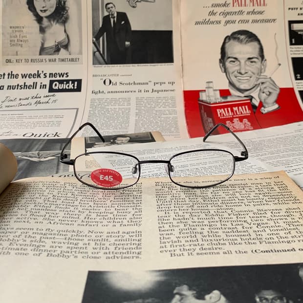 896 블랙 데드스탁 빈티지안경 슬림 소형 스퀘어 경량 클래식 픽키