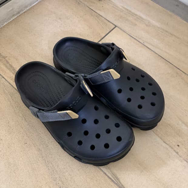 (260) 크록스 올터레인 클로그 블랙