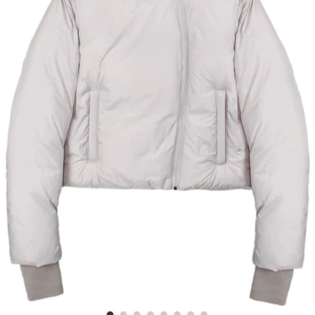 본네 패딩 애쉬핑크 1사이즈