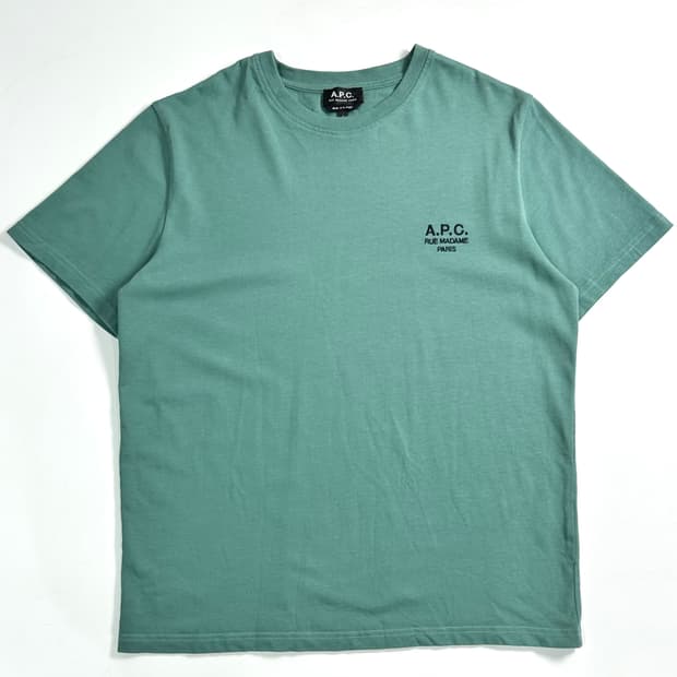 APC 아페쎄 로고 반팔티