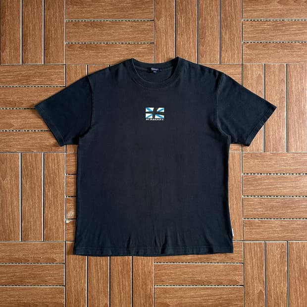 Burberry London logo cotton 1/2 tee