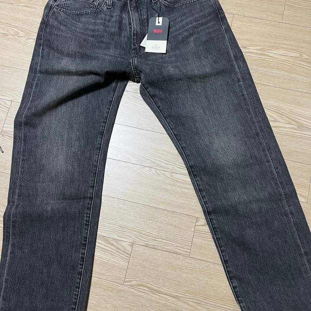 리바이스 505 셀비지 흑청 