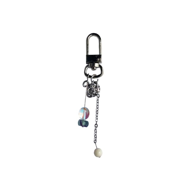 Mini clear keyring