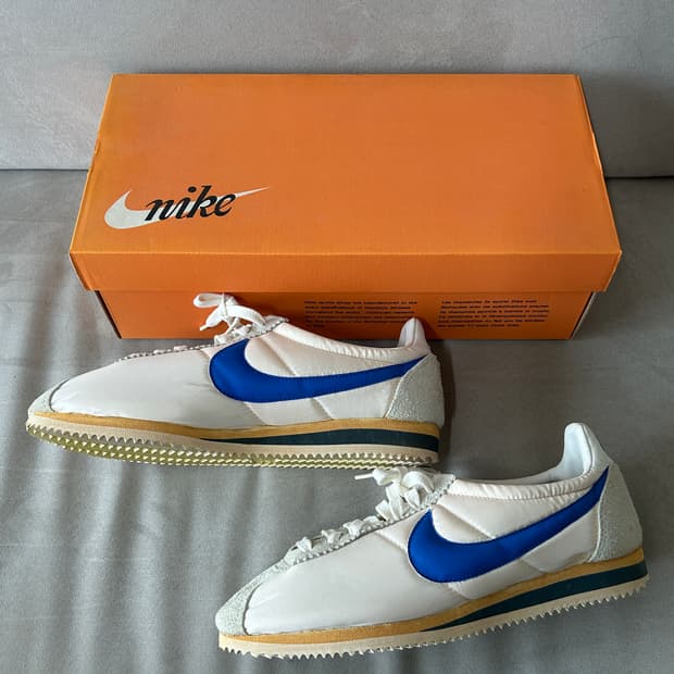 나이키 빈티지 코르테즈 나일론 흰파 280