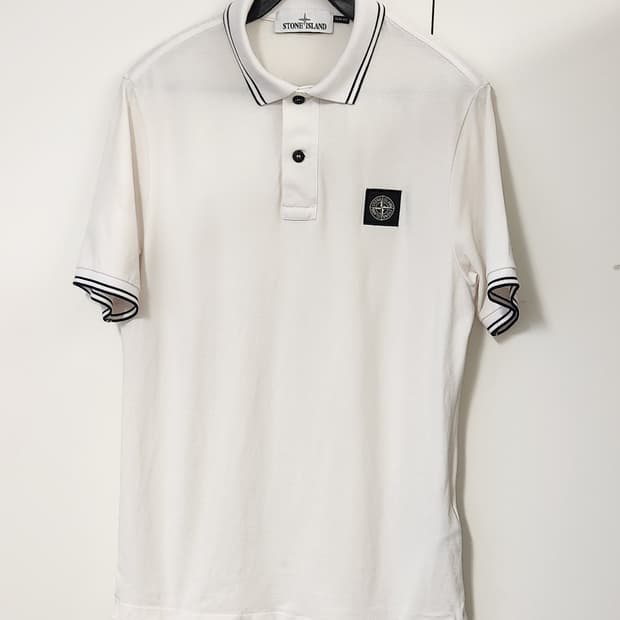 스톤아일랜드 카라 반팔 티셔츠 S