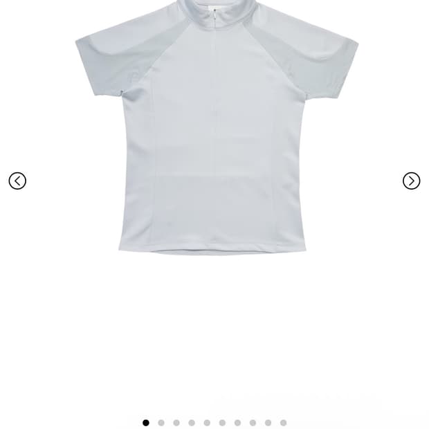 지초이 SS26 TRAINER HALF ZIP T-SHIRT