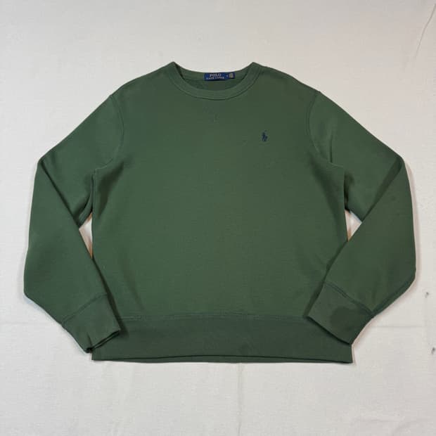 M) 폴로 랄프로렌 맨투맨 티셔츠 딥그린