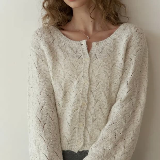 새상품) 리엘 노바 가디건 Nova knit cardigan 