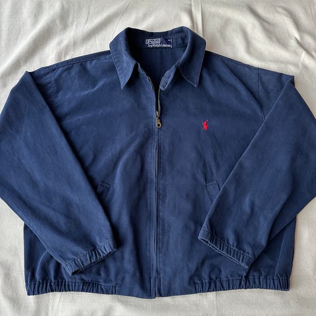 폴로 헤링턴 자켓 네이비 95