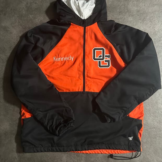 Varsity Spirit 오렌지 바람막이 L