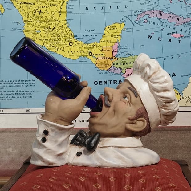 빈티지 세프 보틀 홀더