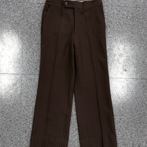 80s classic jacquard trousers
