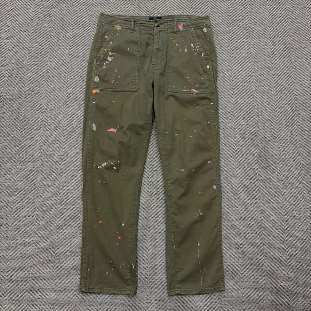 아메리칸이글 페인팅 코튼팬츠 v2755