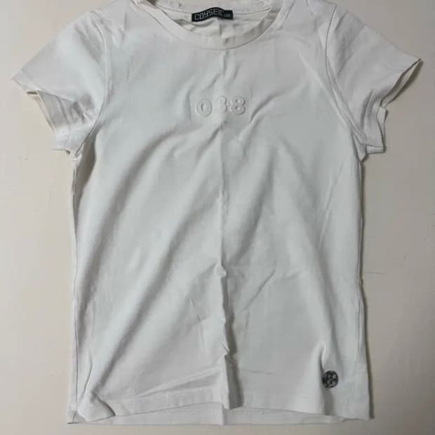 코이세이오 038 베이직 티셔츠 아이보리