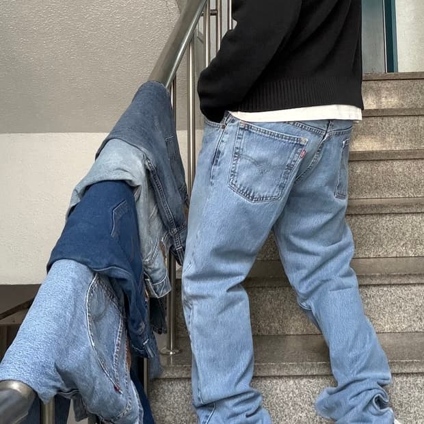 a239) 36 리바이스 517 부츠컷