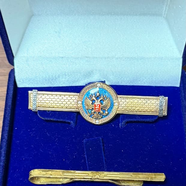 Soviet Russia necktie pin/ tie bar