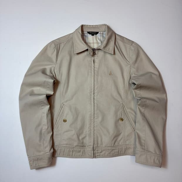 빈폴 레이디 00's 베이지 클래식 스윙톱 자켓 PN8388