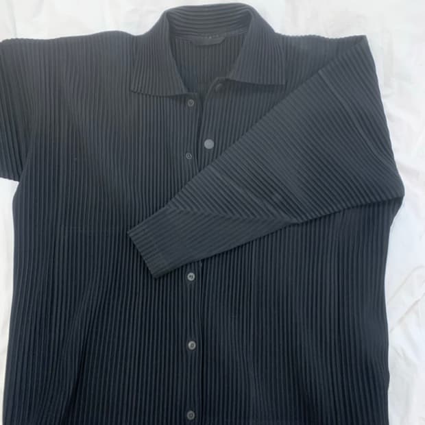 옴므플리세 코치자켓 2 매장판 블랙