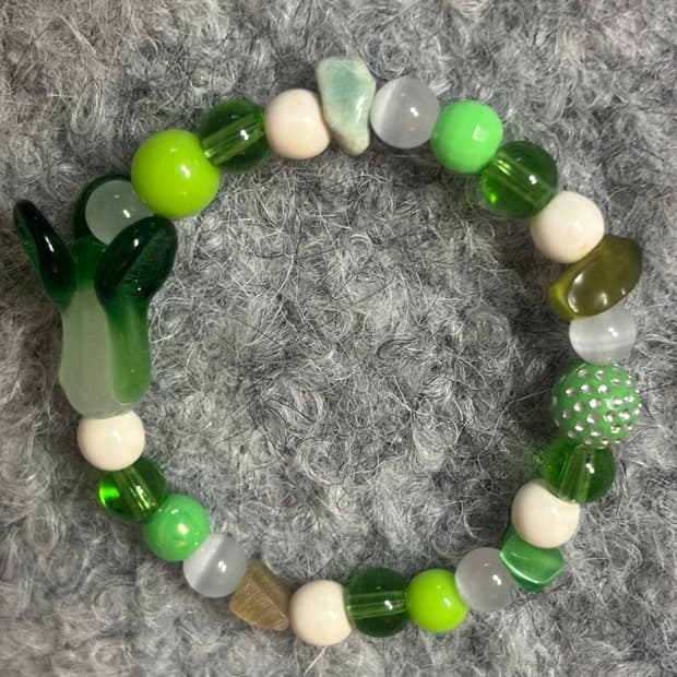 [핸드메이드] 배추 비즈팔찌