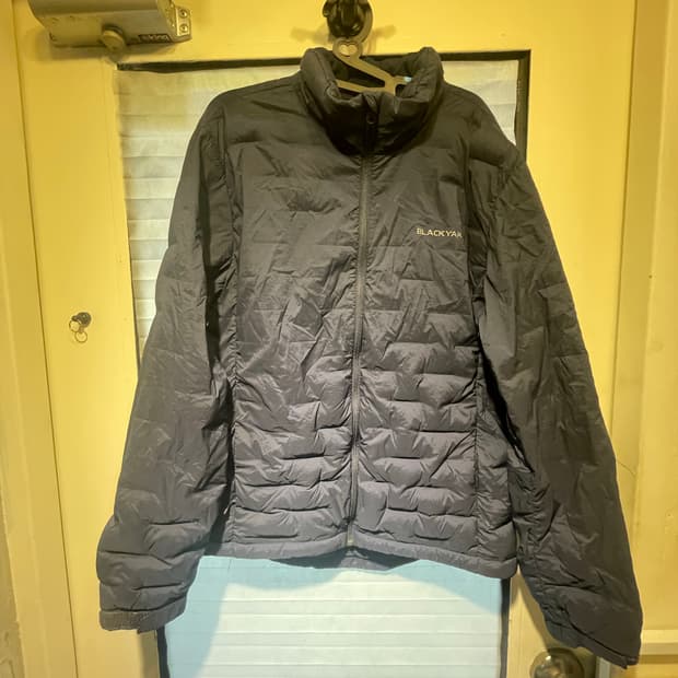 블랙야크 경량패딩100