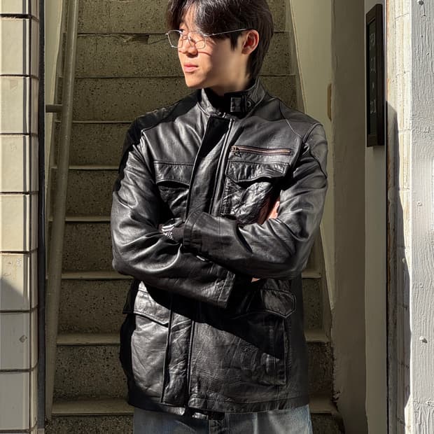 램스킨 필드자켓(O67)