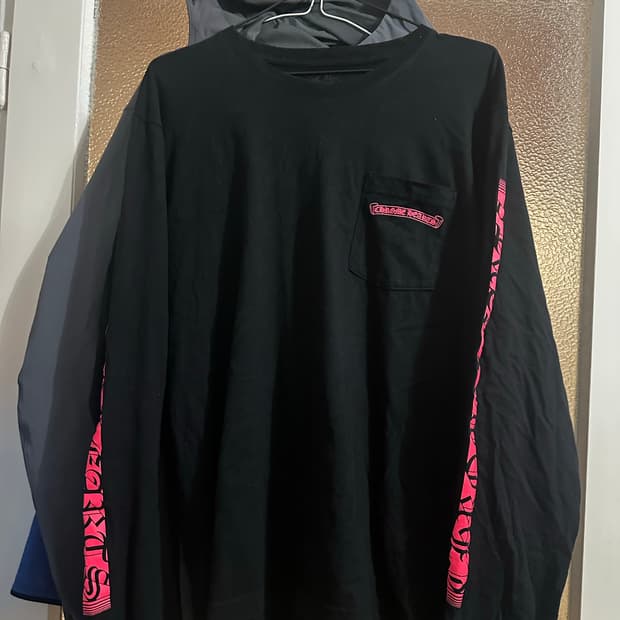 크롬하츠 스크롤 라벨 롱슬리브 L