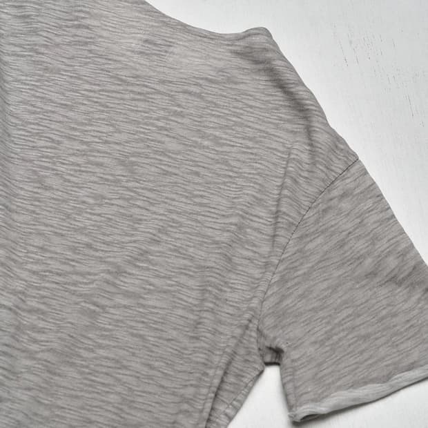 (2) Textured Roll Half Sleeve 그레이