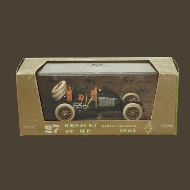 Brumm 1903s 르노 파리 자동차 모형