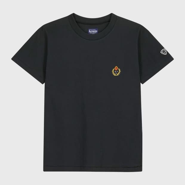 헤리티지플로스 CREST 20S COMPACT YARN T-SHIRT