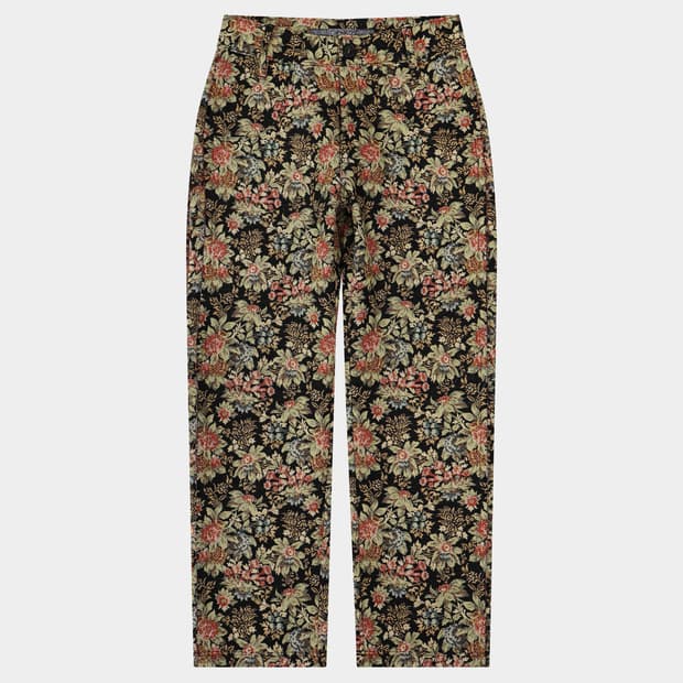 0tape 공테잎 BOTANICAL DETAIL PANTS