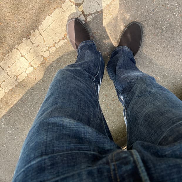 리바이스 501 빈티지 슬럽 데님