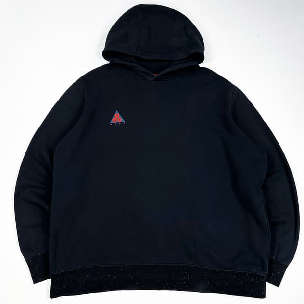 나이키 ACG 베이직 글리터 후드티 블랙 2XL
