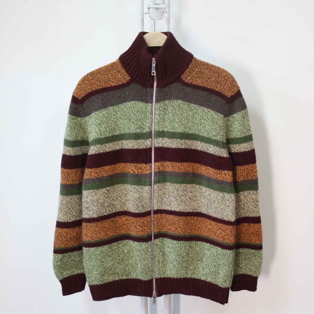 N-10402/에뜨로 정품 남성용 집업 가디건 105