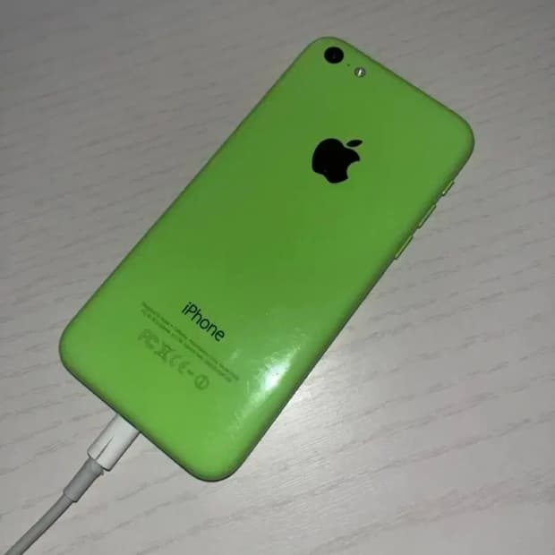 아이폰 5c 그린