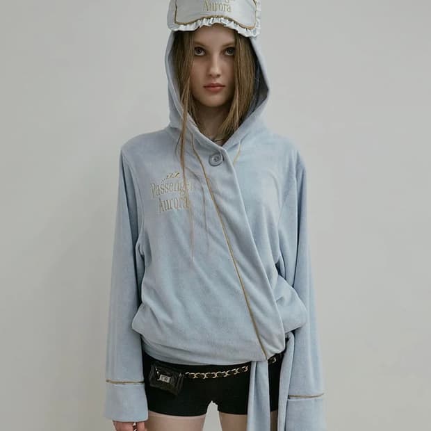 스컬프터 후드 베이비블루 S