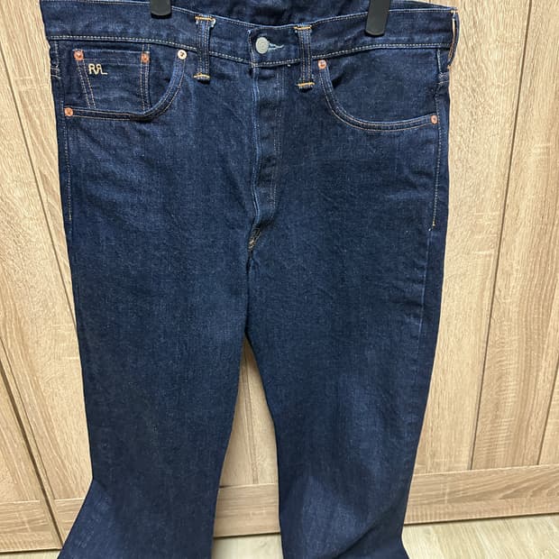 RRL 더블알엘 빈파포 빈티지파이브포켓 이스트웨스트 34x32판매합니다