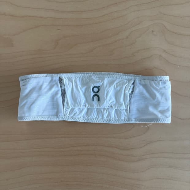 온러닝 벨트 화이트 M