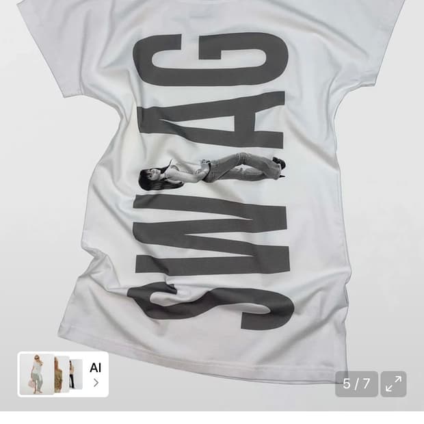스컬프터 Swag Long Tee White
