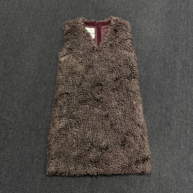 미하라 야스히로 플리스 원피스 