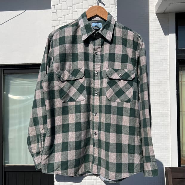 80s USA Fieldmaster 빈티지 체크남방